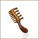2-in-1 Wooden Hair Comb & Massager