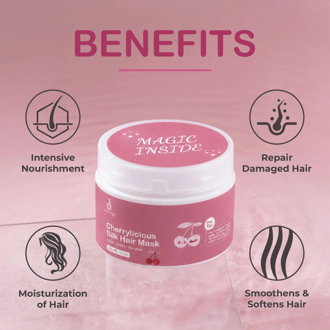 Benifits of Cherrylicious Silk Hair Mask