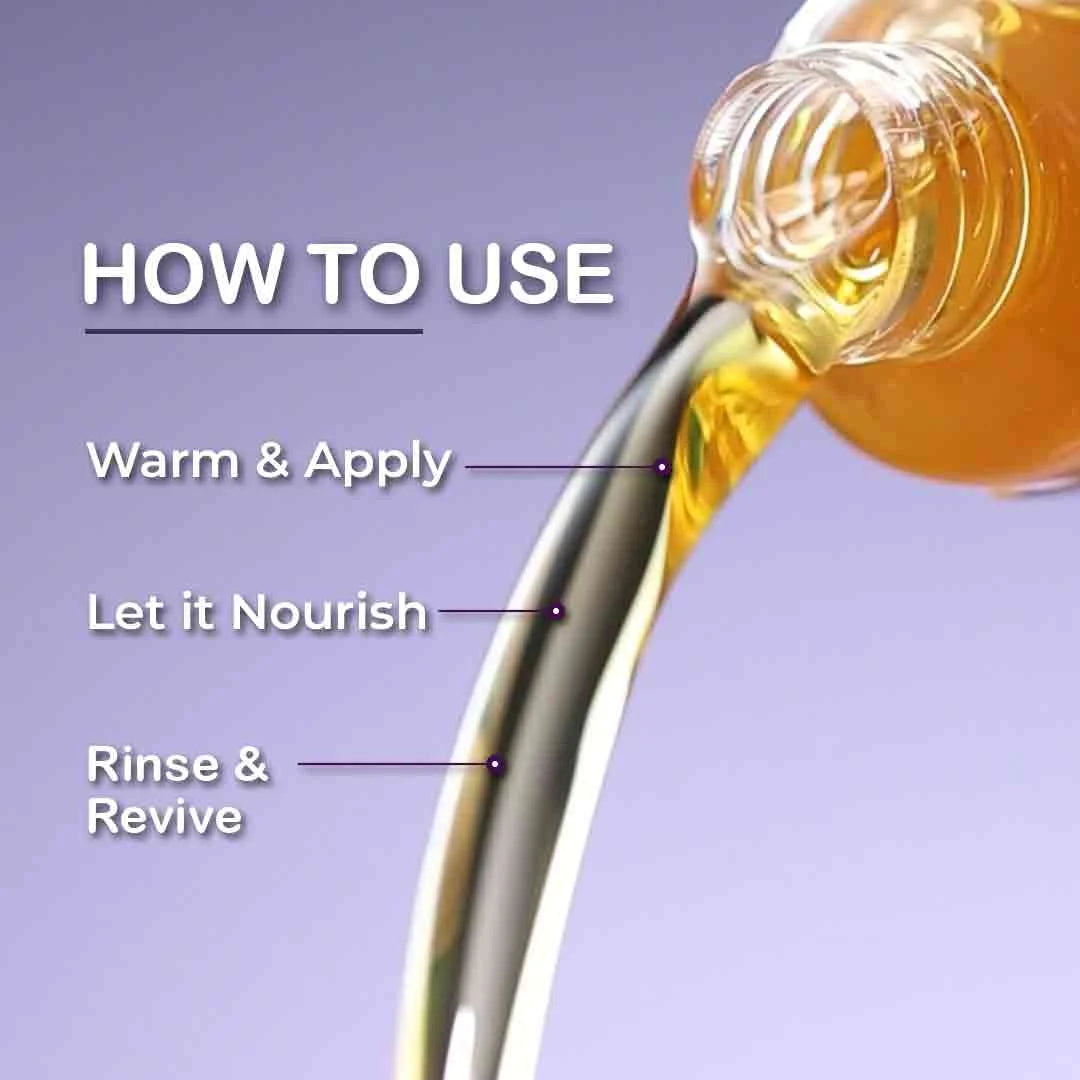 Anti hairfall oil how to use