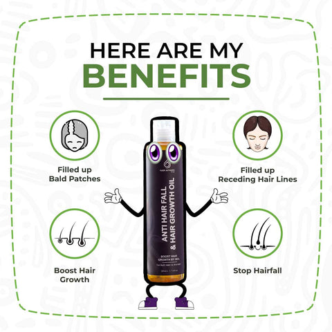 Anti Hair Fall and Hair Growth Oil