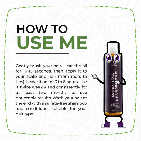Anti Hair Fall and Hair Growth Oil