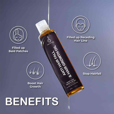 Anti Hair Fall and Hair Growth Oil Benifits