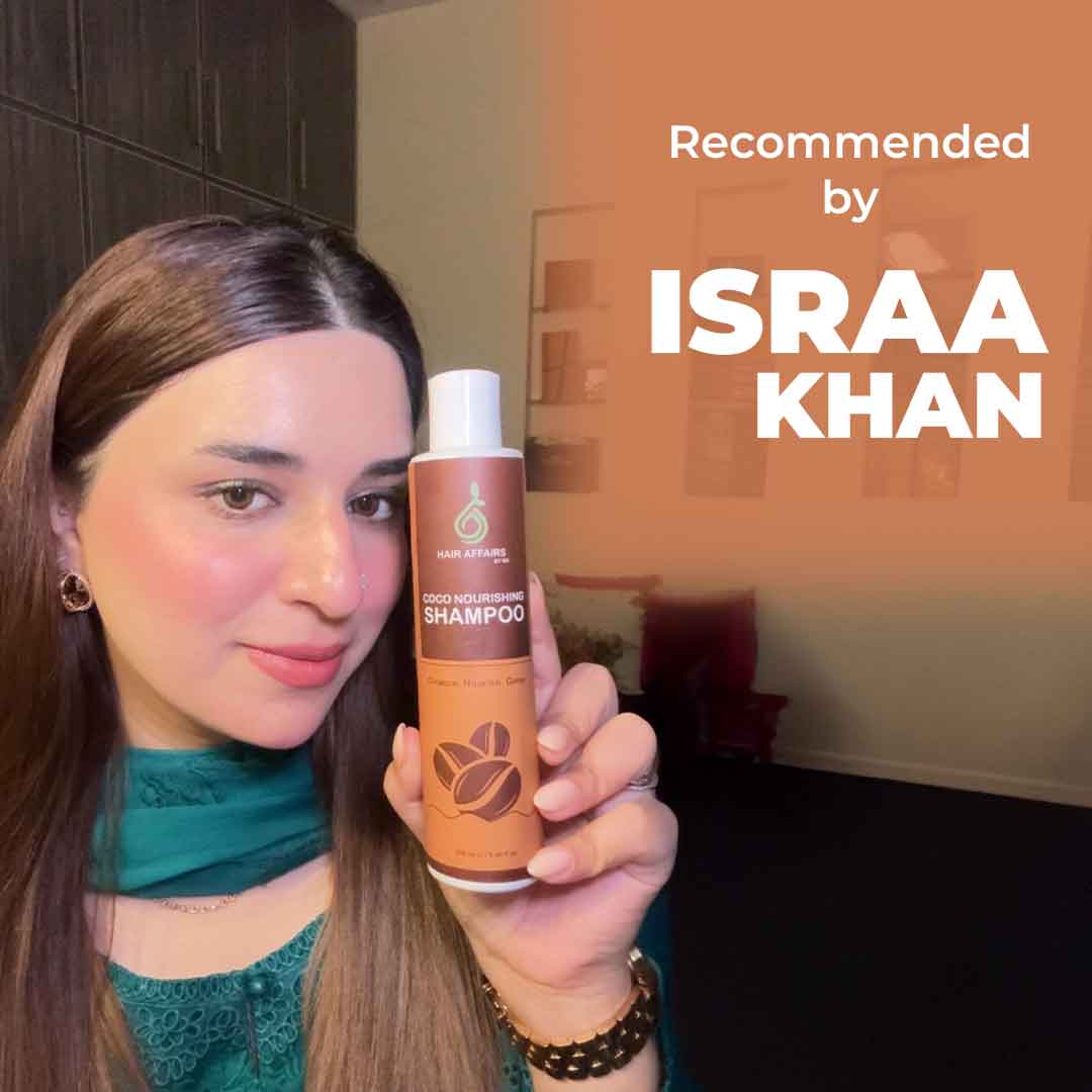 coco nourishing shampoo recommended by isra khan