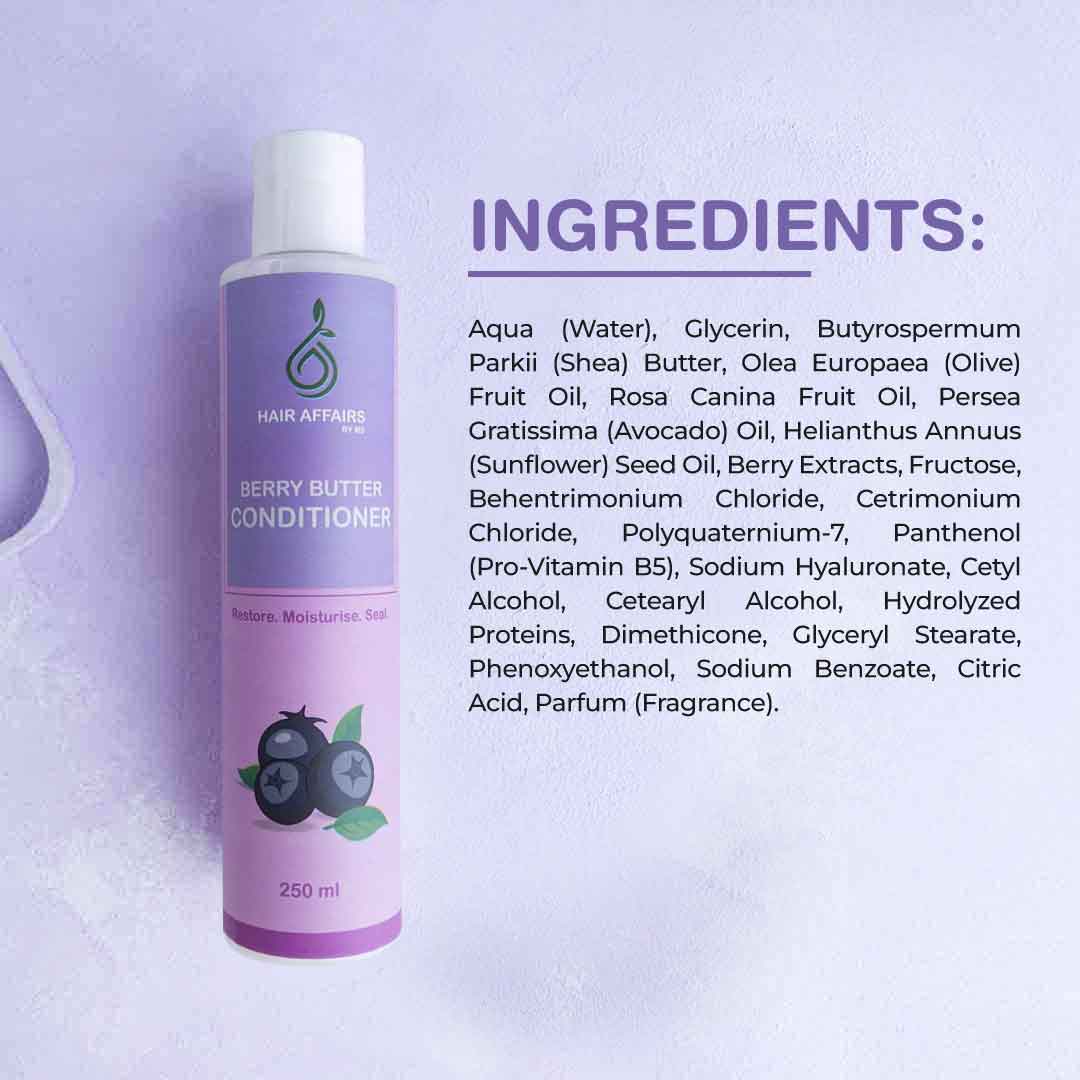 Berry Butter Conditioner Ingredients