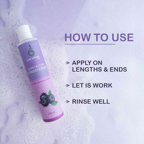 Berry Butter Conditioner Application