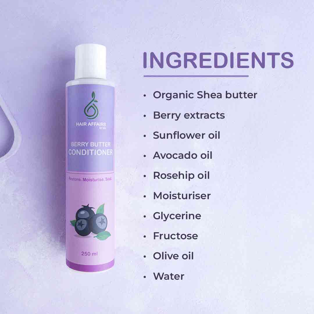 Berry Butter Conditioner Ingredients

