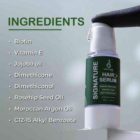 Signature Hair Serum Igredients