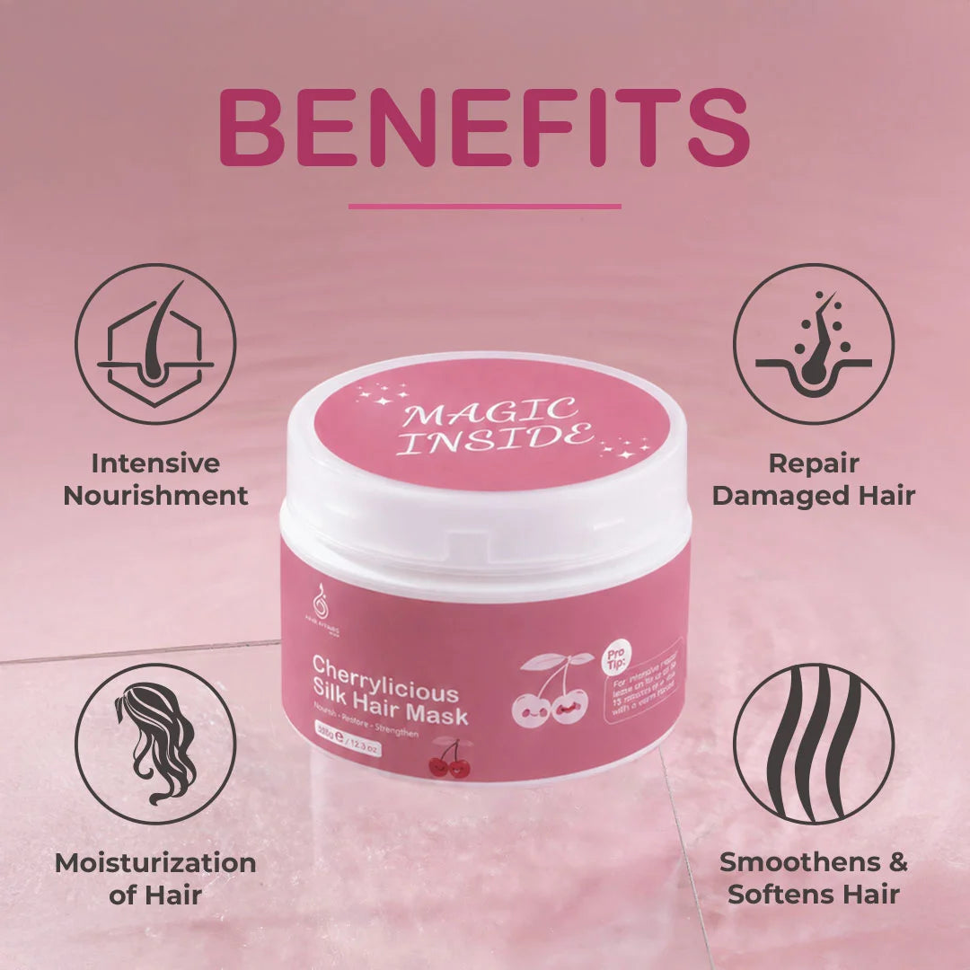  Cherrylicious Silk Hair Mask Benifits